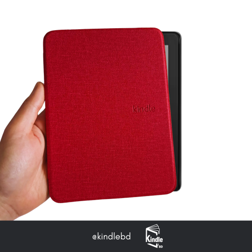Kindle Basic 2022 (11th Gen, 6”) – Magnetic Flip Case - Red