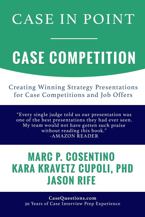Case In Point - Case Competition: Creating Winning Strategy Presentations for Case Competitions and Job Offers