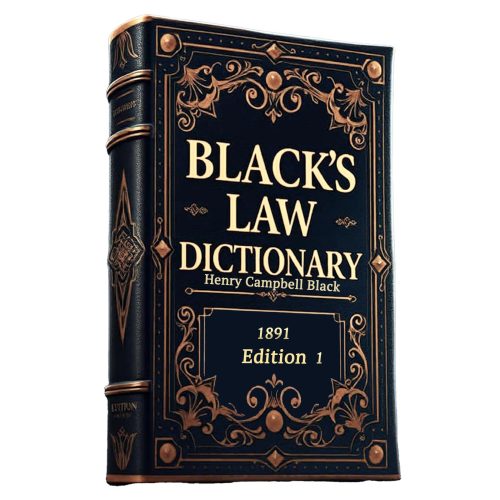 Black's Law Dictionary, First Edition (1891) by Henry Campbell Black: 1263-Page Law Reference (eBook)
