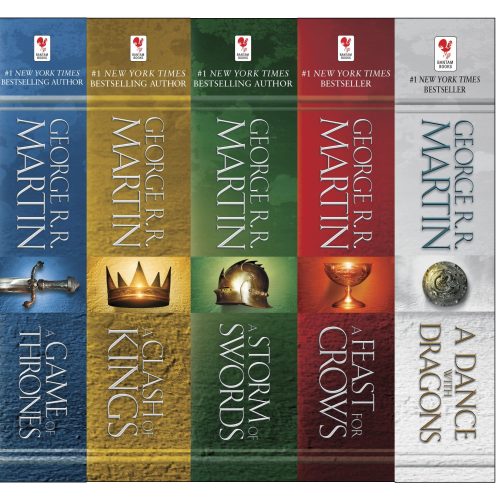 George R. R. Martin's A Game of Thrones 5-Book Boxed Set (Song of Ice and Fire Series): A Game of Thrones, A Clash of Kings, A Storm of Swords, A Feast for Crows, and A Dance with Dragons